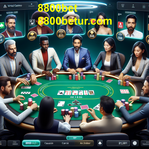 Descubra a Emoção dos Jogos de Poker no 8800bet